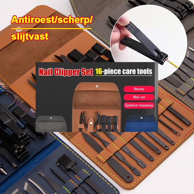 16-teiliges Nagelkniperset