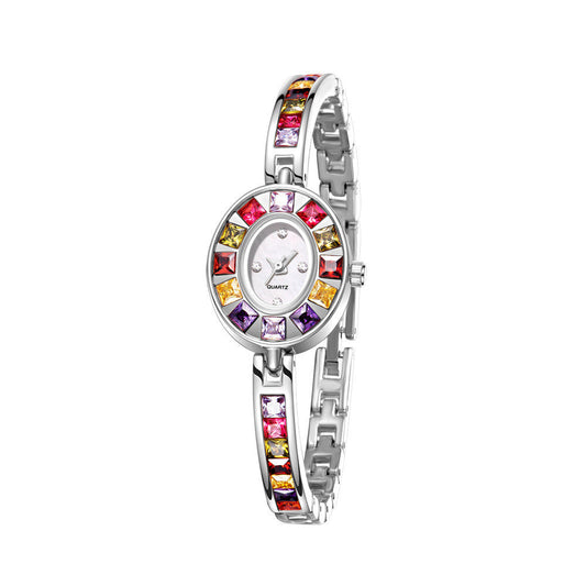 Luxuriöse Uhr mit kleinem Zifferblatt