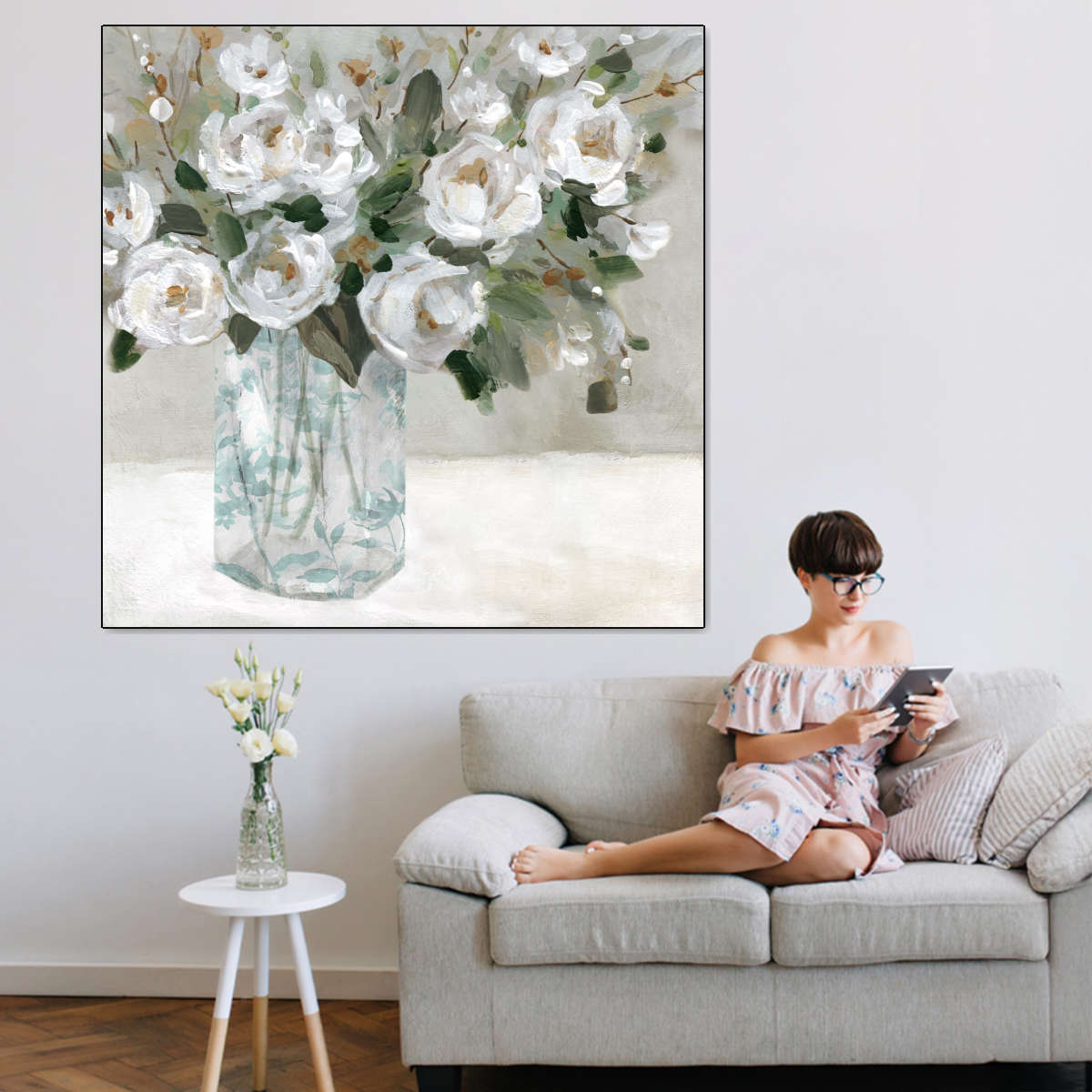 Sandsberg | Moderne Rosen I Wandkunst