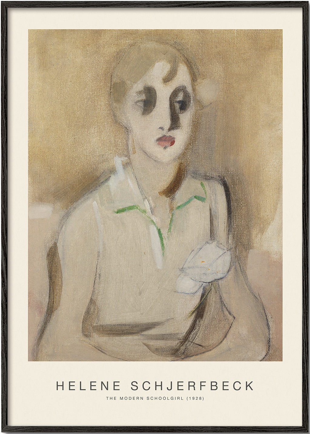 Die moderne Schulmädchen (Sonderausgabe) - Helene Schjerfbeck