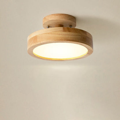 Sandsberg LED runde Deckenlampe | Nordic Design | Semi-Flush Montage | wirtschaftliche Innenbeleuchtung