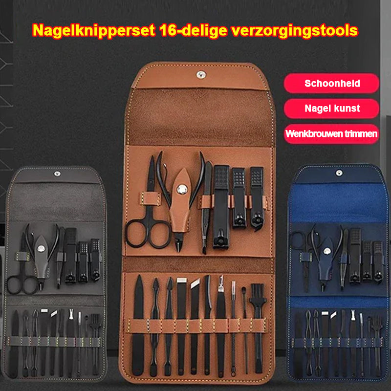 16-teiliges Nagelkniperset