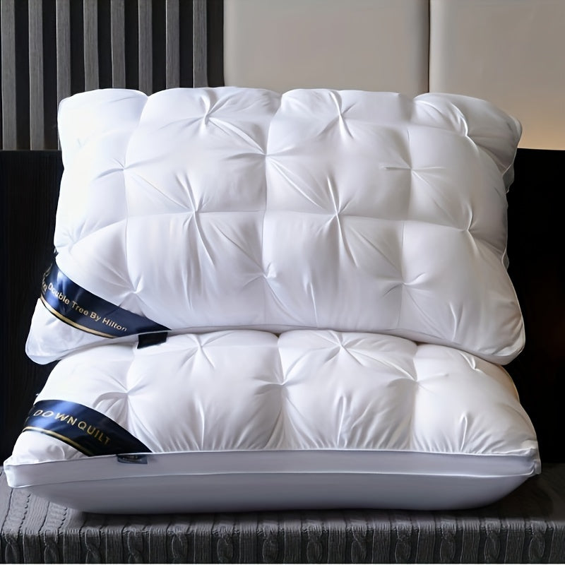 Luxus 5-Sterne Hotel Qualitätskissen - 19x29 Zoll, Tiefschlaf Nackenstütze, Ganzjahres Hochkissen Kern, Hypoallergen und Maschinenwaschbar