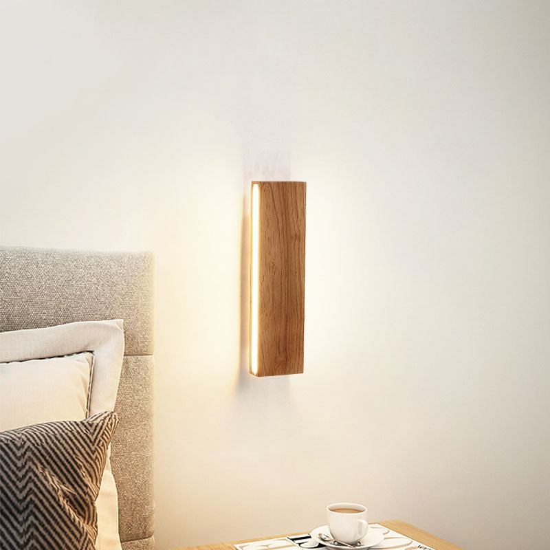 Sandsberg | OakBeam | Minimalistische Massivholz-LED-Wandlampe