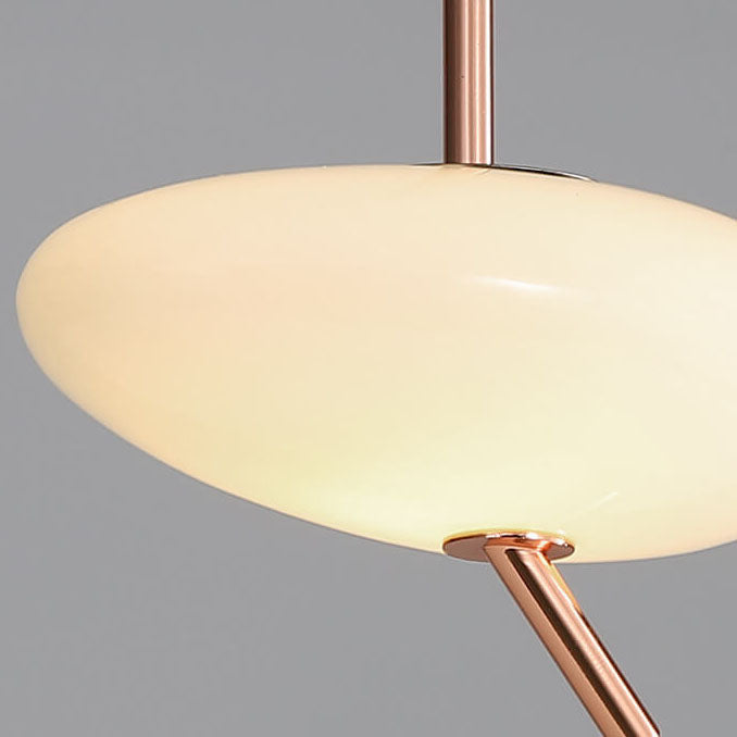 Zeitgenössische nordische Eisenkiesel LED Pendelleuchte für das Schlafzimmer