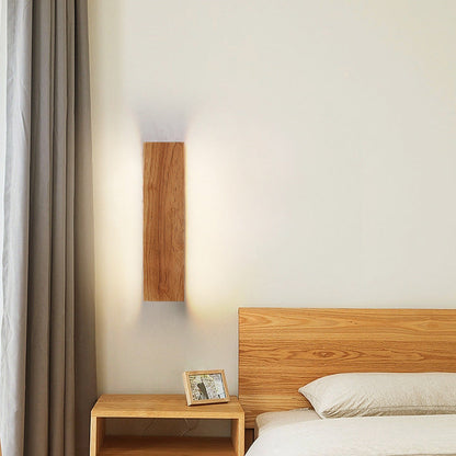 Sandsberg | OakBeam | Minimalistische Massivholz-LED-Wandlampe
