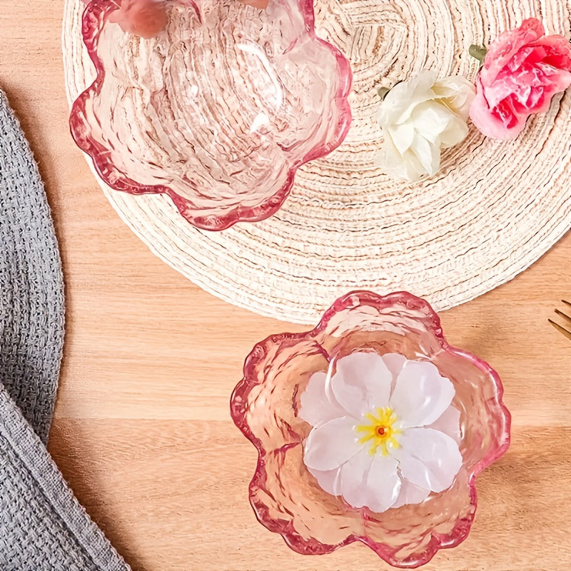 Kirschblüten Glas Schüssel Set