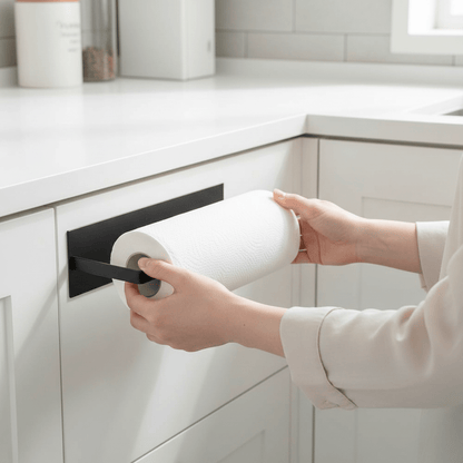 Sandsberg | Robuster Papierhandtuchhalter mit Eisenkonstruktion, einfach zu installieren