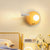Nordic Creative Iron Round Square LED Wandleuchte Lampe