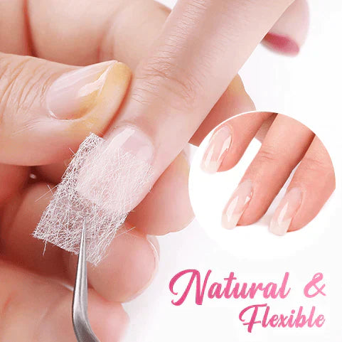 Seide-Glasfaser-Nagelverlängerung