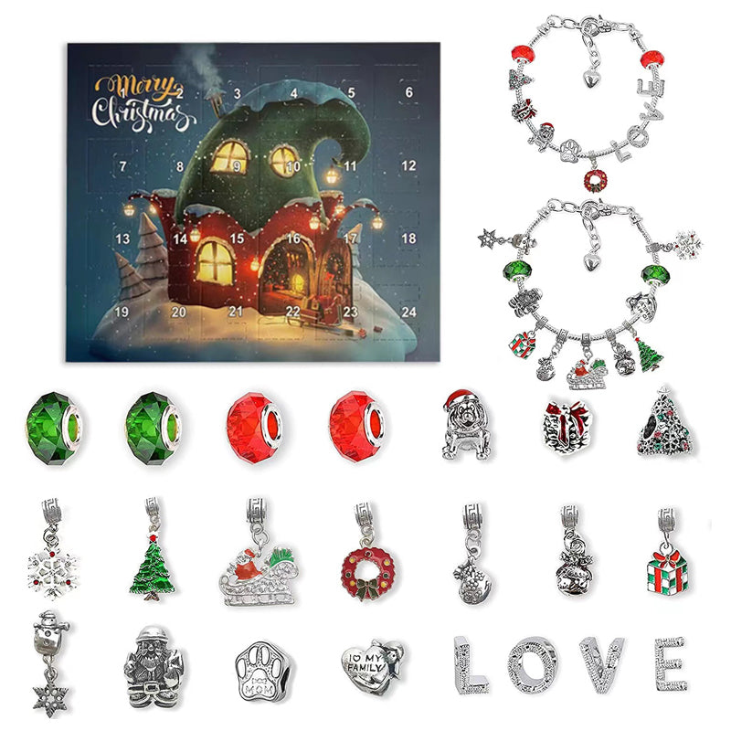 Weihnachts-Countdown-Armband | Jeden Tag eine neue Überraschung mit dem Adventskalender-Armband!