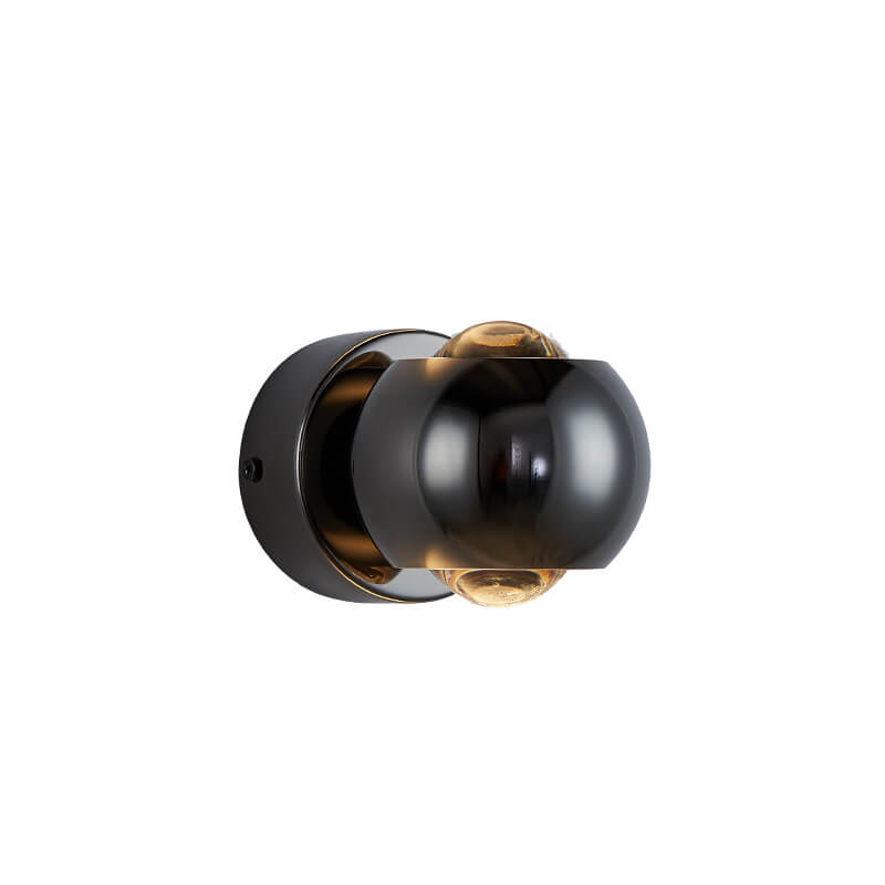 Modern minimalist einfarbig rund drehbar Eisen Aluminium COB LED Wandleuchte lampe