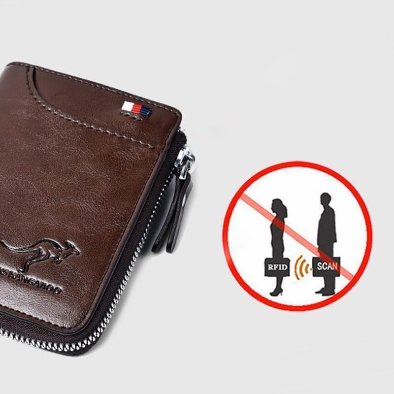 Sandsberg | RFID-blockierende Geldbörse für Herren aus echtem Leder