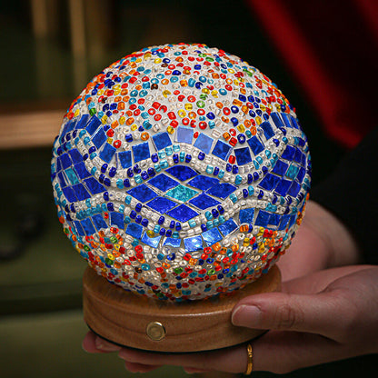 Sandsberg | BohoGlow – Moderne Boho Tischlampe mit USB-Ladefunktion