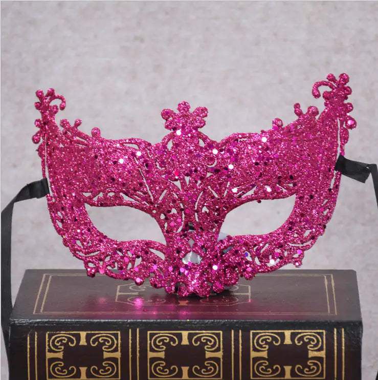 Abschlussball-Make-up-Kostüm, Spitzenmaske