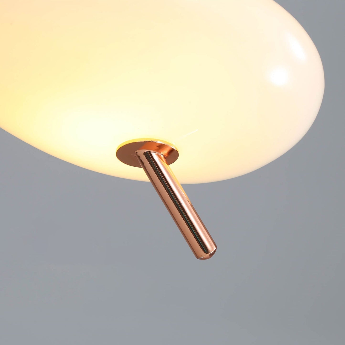 Zeitgenössische nordische Eisenkiesel LED Pendelleuchte für das Schlafzimmer
