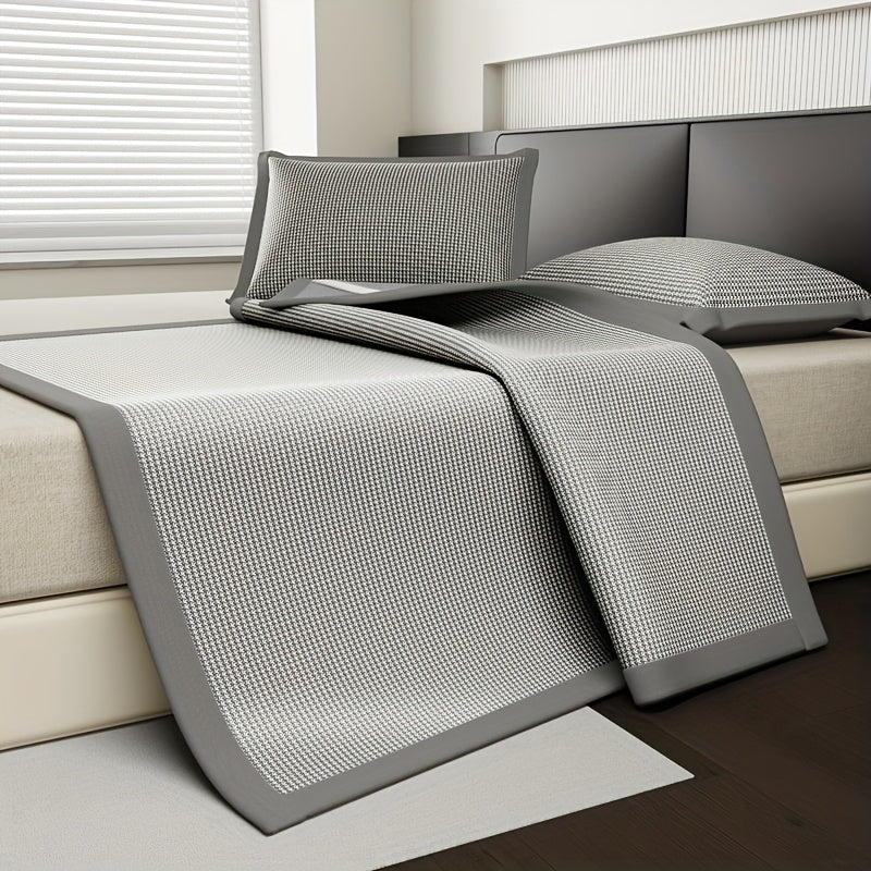 Sandsberg | AeroCool Kühler Matratzenschutz – Atmungsaktive Eis-Seiden-Bettbedeckung für heiße Schläfer