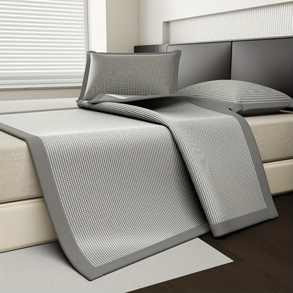 Sandsberg | AeroCool Kühler Matratzenschutz – Atmungsaktive Eis-Seiden-Bettbedeckung für heiße Schläfer