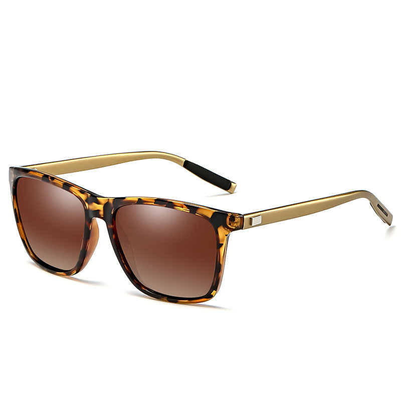 Polarisierte Sonnenbrille Mit Aluminium-Magnesium-Rahmen