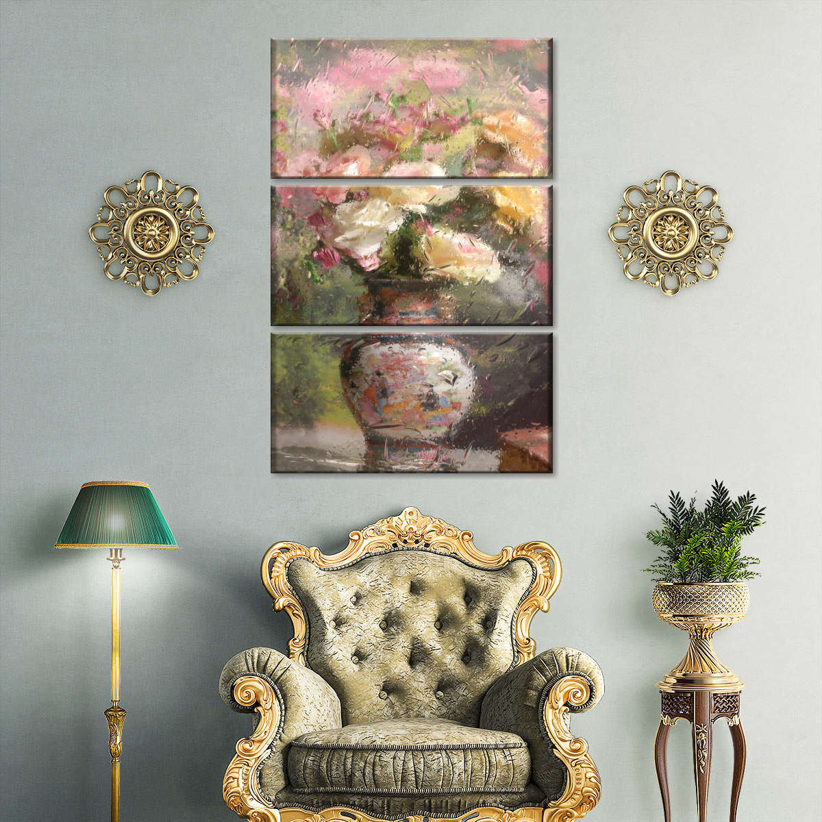 Sandsberg | Stillleben mit Blumen Wandkunst