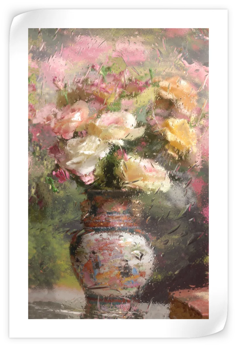 Sandsberg | Stillleben mit Blumen Wandkunst
