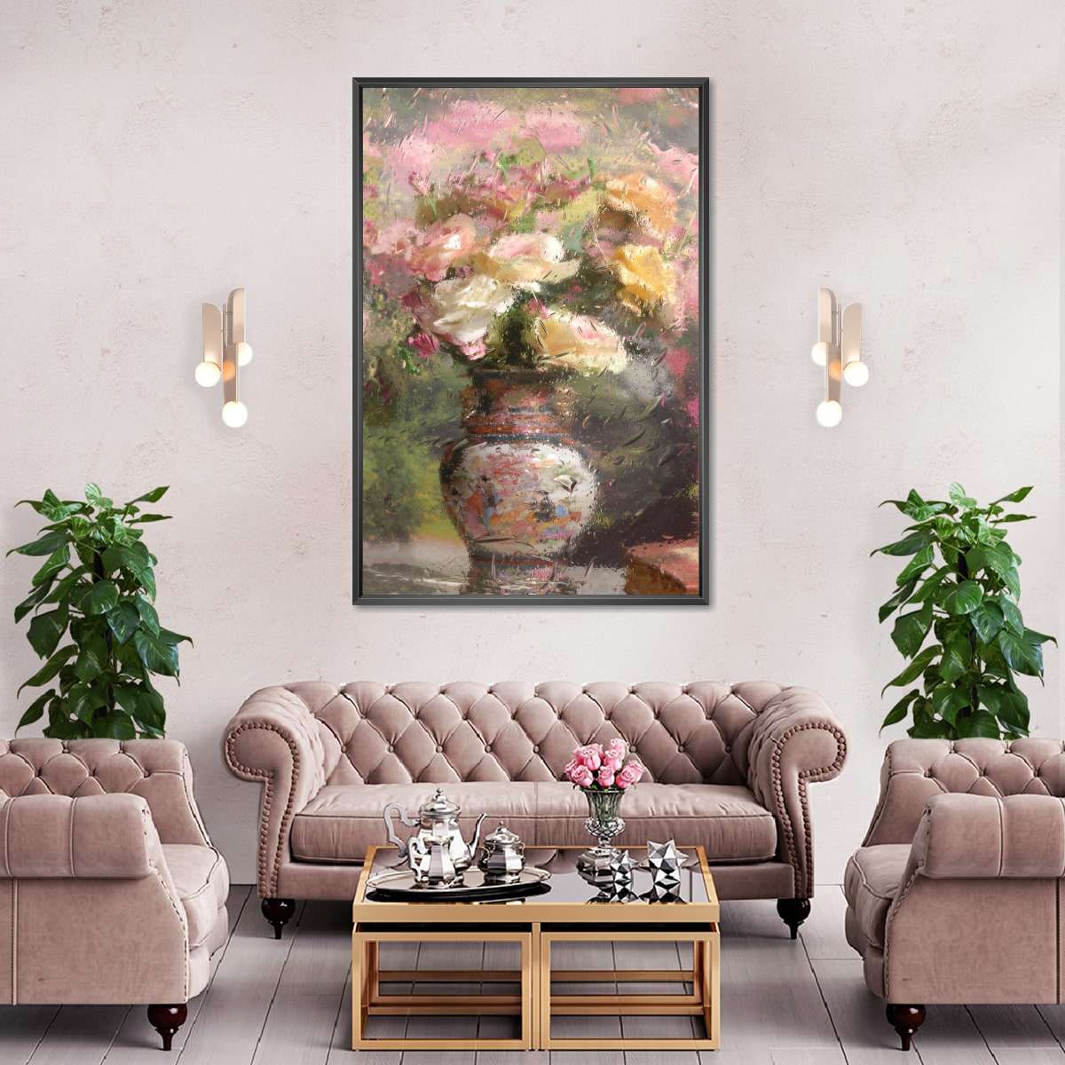 Sandsberg | Stillleben mit Blumen Wandkunst