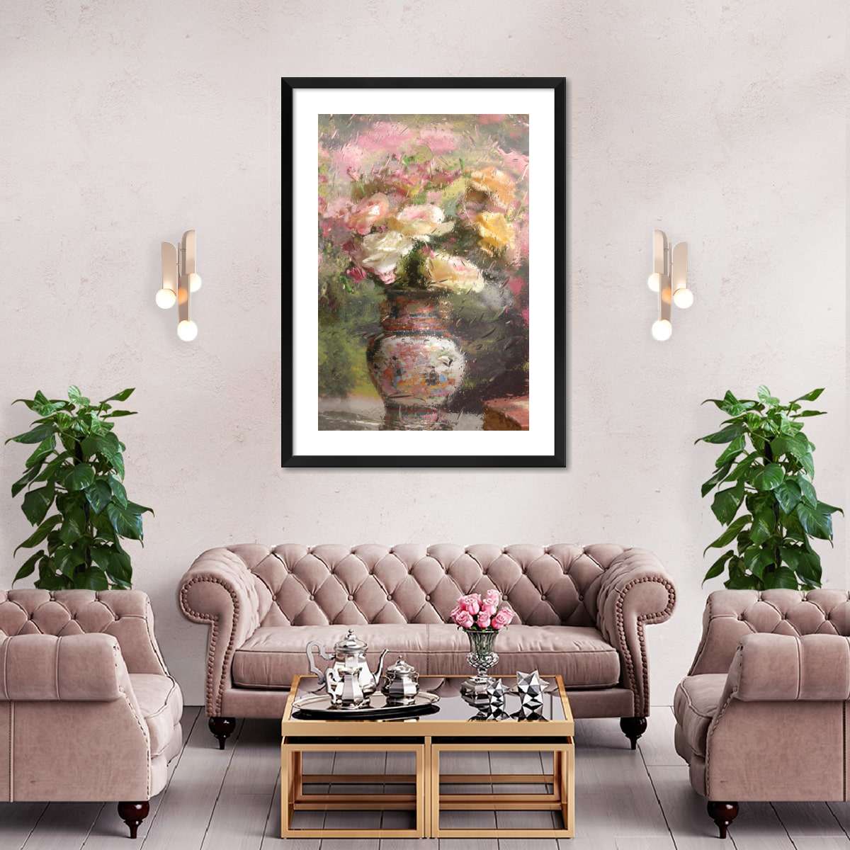 Sandsberg | Stillleben mit Blumen Wandkunst