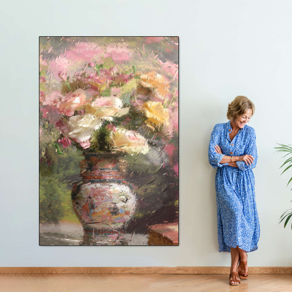 Sandsberg | Stillleben mit Blumen Wandkunst