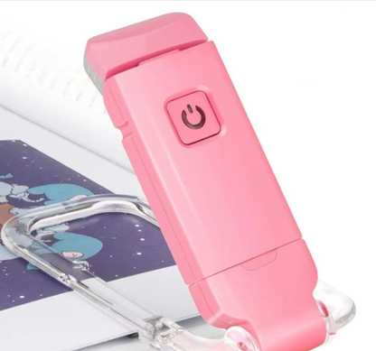 LED USB wiederaufladbare Buchleselampe Helligkeit einstellbar Augenschutz
