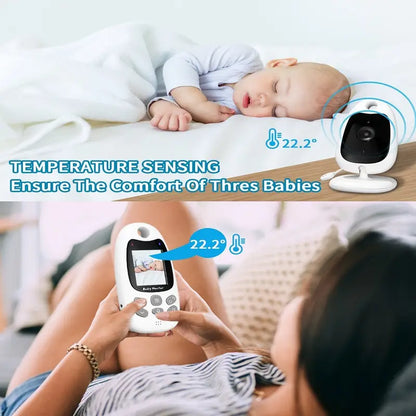 Sandsberg | LittleGuard Baby Monitor – Drahtloses Video- & Audio-Monitor mit Nachtsicht & Zwei-Wege-Gespräch