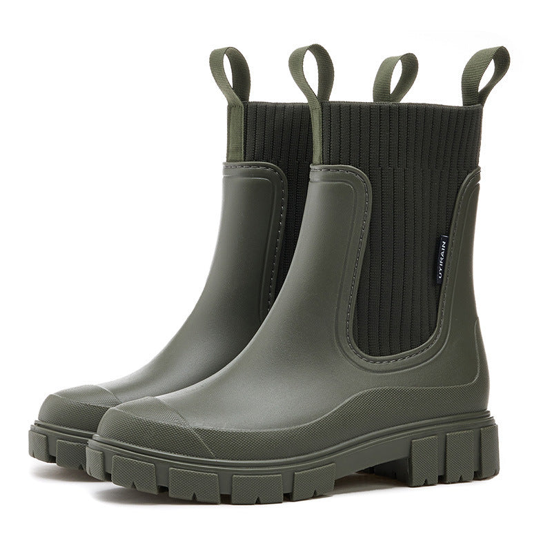 Sandsberg | Gummistiefel - Wasserdicht mit rutschfester Sohle, Perfekt für regnerisches Wetter