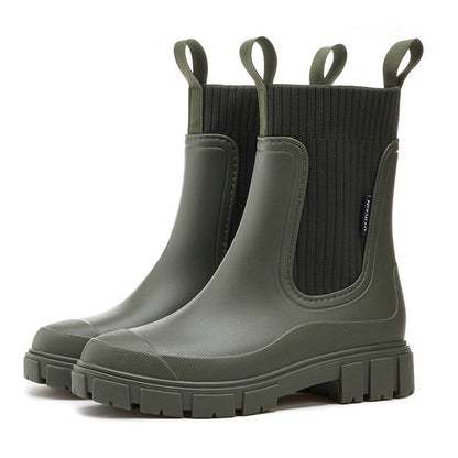 Sandsberg | Gummistiefel - Wasserdicht mit rutschfester Sohle, Perfekt für regnerisches Wetter