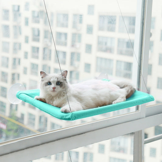 Hängematte zum Aufhängen am Fenster für Katzen