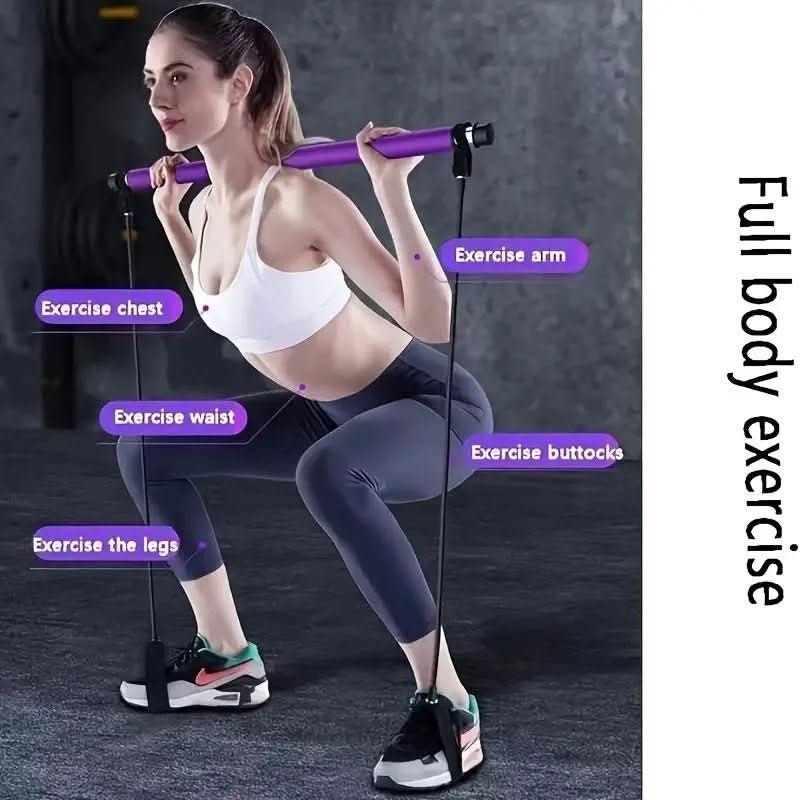 Sandsberg | Tragbares Pilates-Trainingsgerät mit Widerstandsbändern