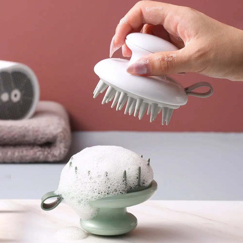 Handheld Kopfhaut massierende Shampoo Bürste