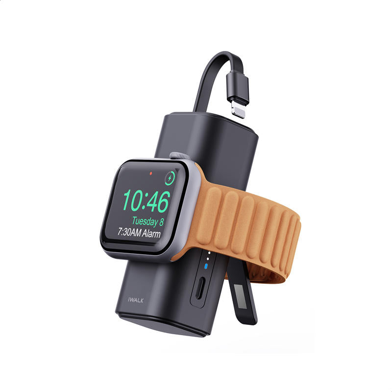 Sandsberg | 2-in-1 Mini tragbare magnetische kabellose Schnelllade-Powerbank (5000mAh)