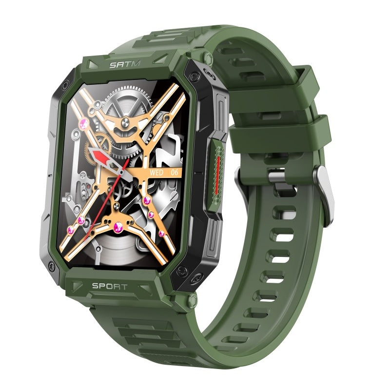Sandsberg | Blutzucker Blutdruck Blutsauerstoff Schlafmonitor Wasserdichte Smartwatch