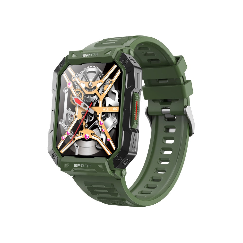 Sandsberg | Blutzucker Blutdruck Blutsauerstoff Schlafmonitor Wasserdichte Smartwatch