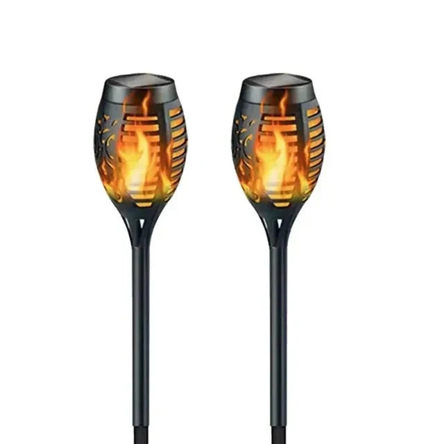 Solar flackernde Rasen Weg Deko-Lampen