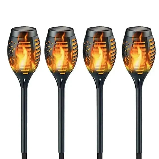 Solar flackernde Rasen Weg Deko-Lampen