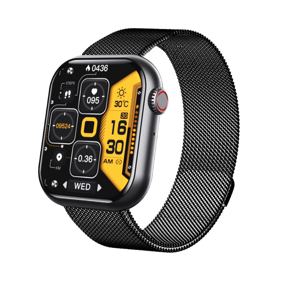 Sandsberg | Blutzucker Blutdruck Blutsauerstoff Schlafmonitor Wasserdichte Smartwatch