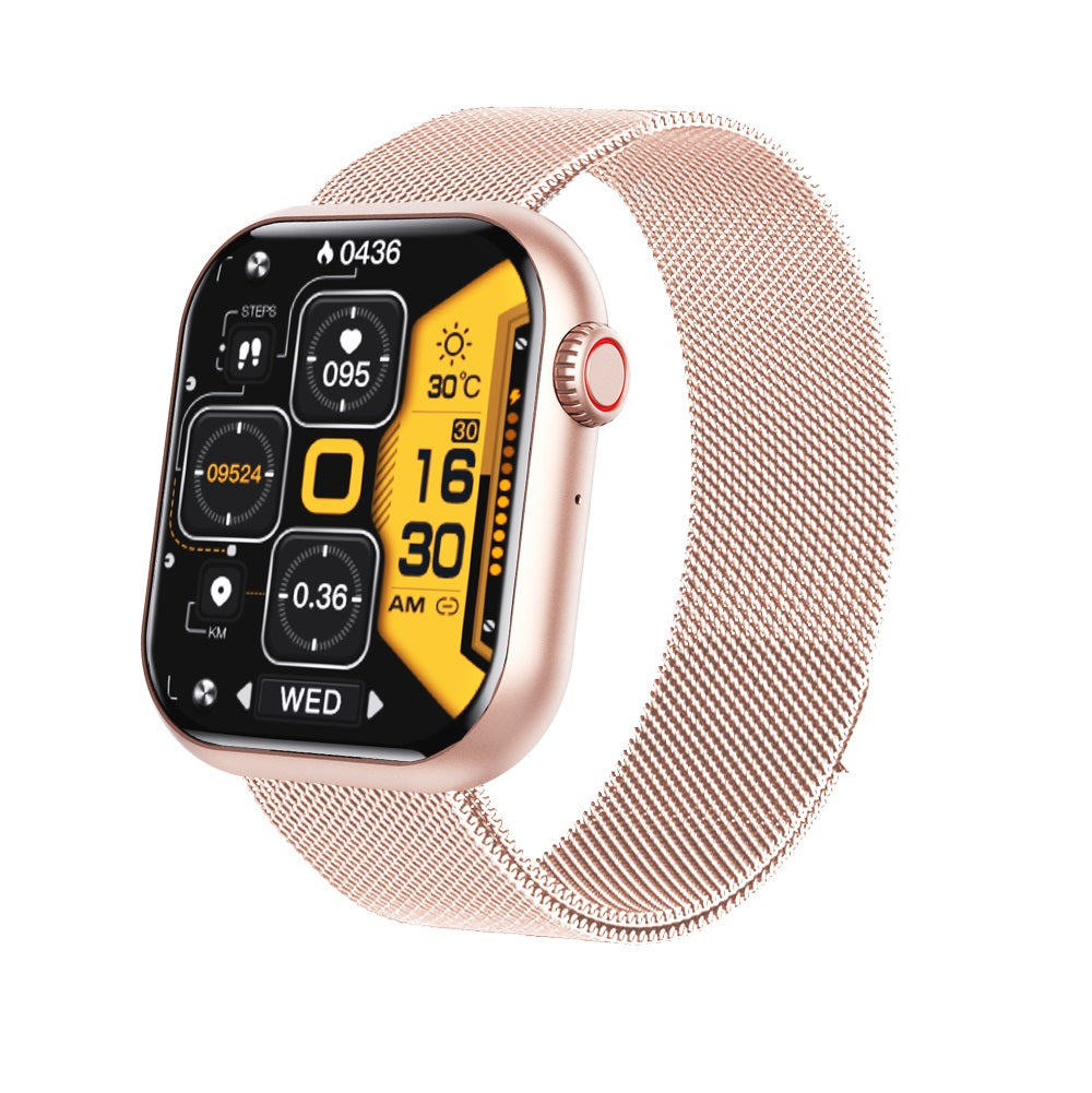 Sandsberg | Blutzucker Blutdruck Blutsauerstoff Schlafmonitor Wasserdichte Smartwatch