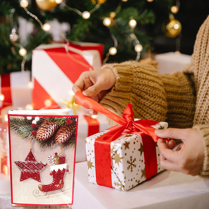 Grußkarte mit weihnachtlicher Musik
