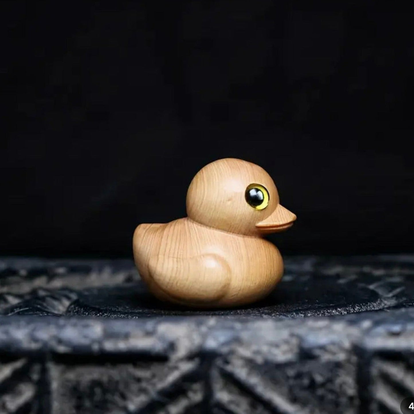 Handmade Wooden Rubber Duck