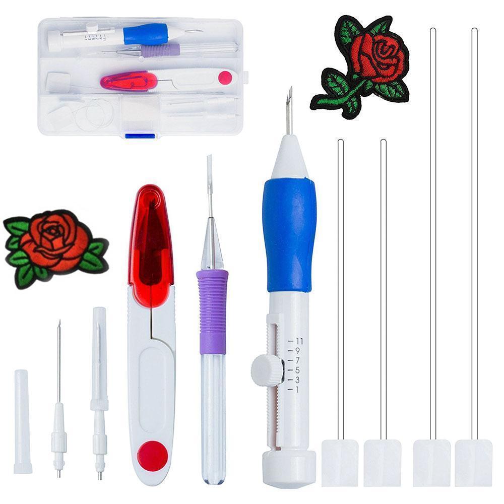 Magischer Stickstift mit Punch-Nadeln