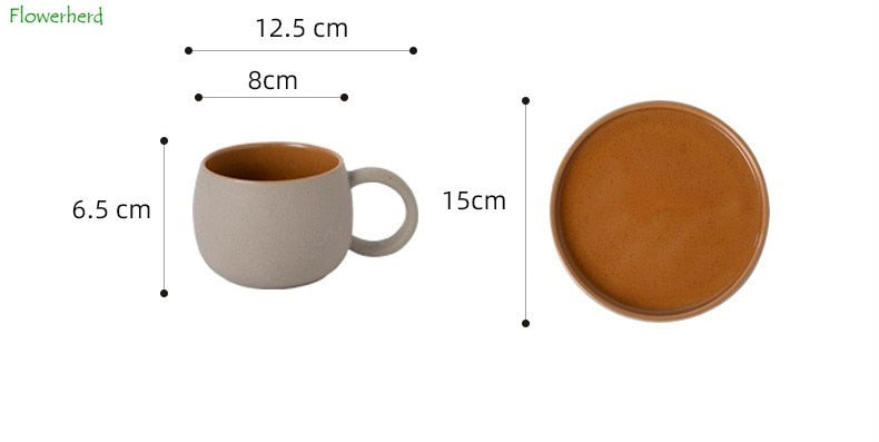 Keramische Kaffeetasse