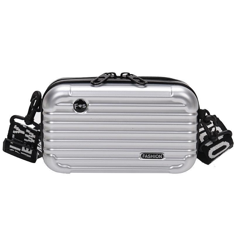 Damen Quadratische Kofferform Handtasche