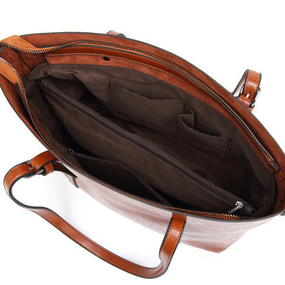 Sandsberg – Stilvolle Lederhandtasche mit handgefertigten Details