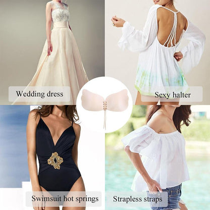 Sandsberg | Strapless Push-Up Selbsthaftender BH