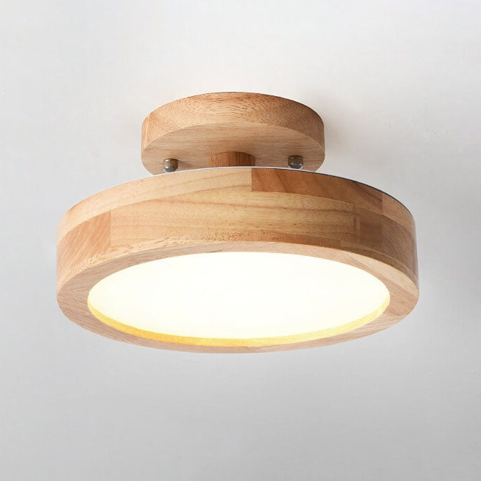 Sandsberg LED runde Deckenlampe | Nordic Design | Semi-Flush Montage | wirtschaftliche Innenbeleuchtung